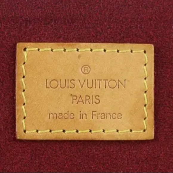 Louis Vuitton Burgundy Alcantara Suede Accessories Pouch Pochette Wristlet - Picture 2 of 6